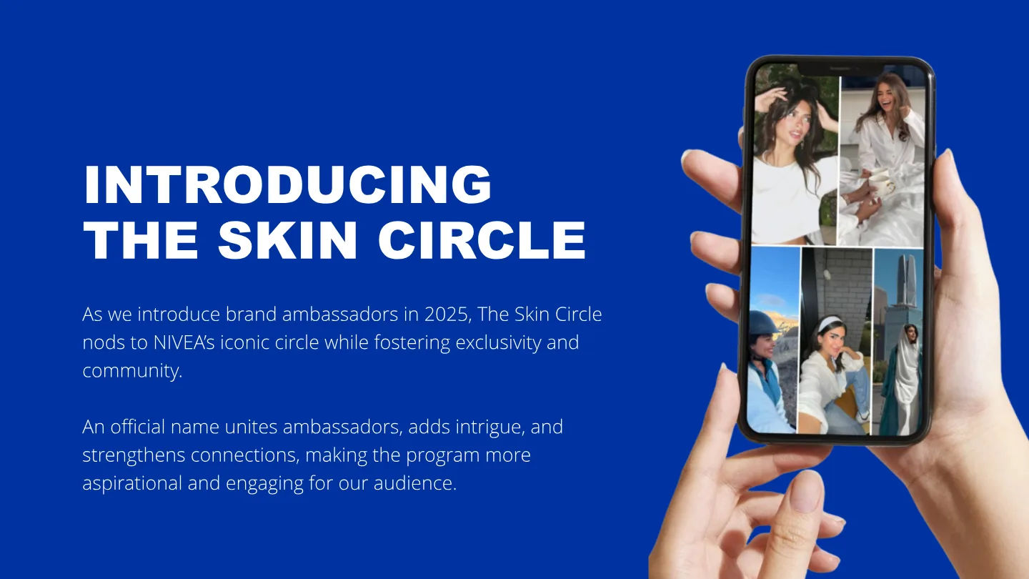 Introducing The Skin Circle, NIVEA’s brand ambassador programme.