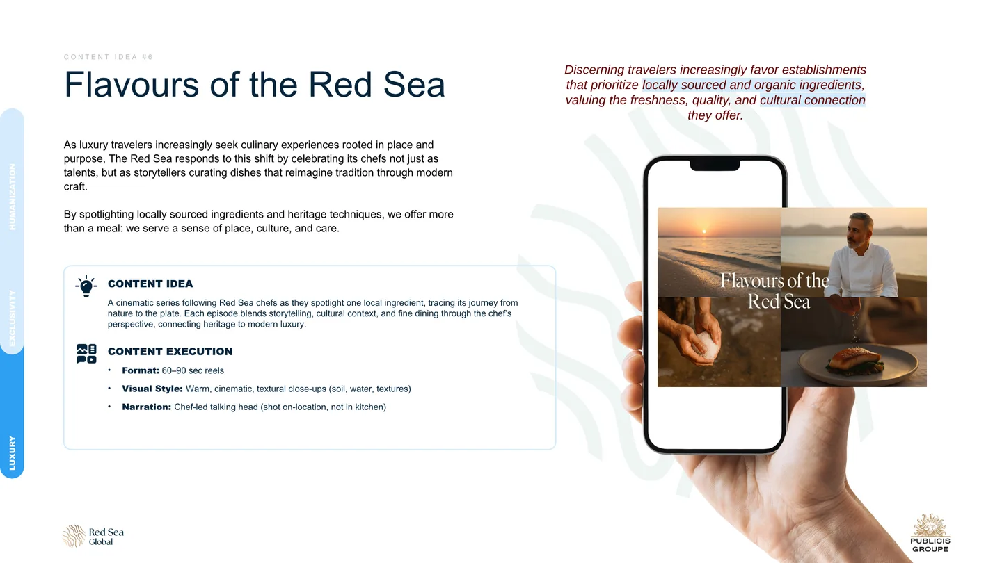 Flavours of the Red Sea: chefs tracing one local ingredient from nature to plate.